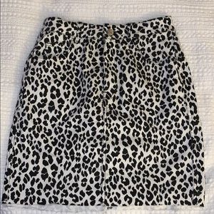 cheetah skirt!
